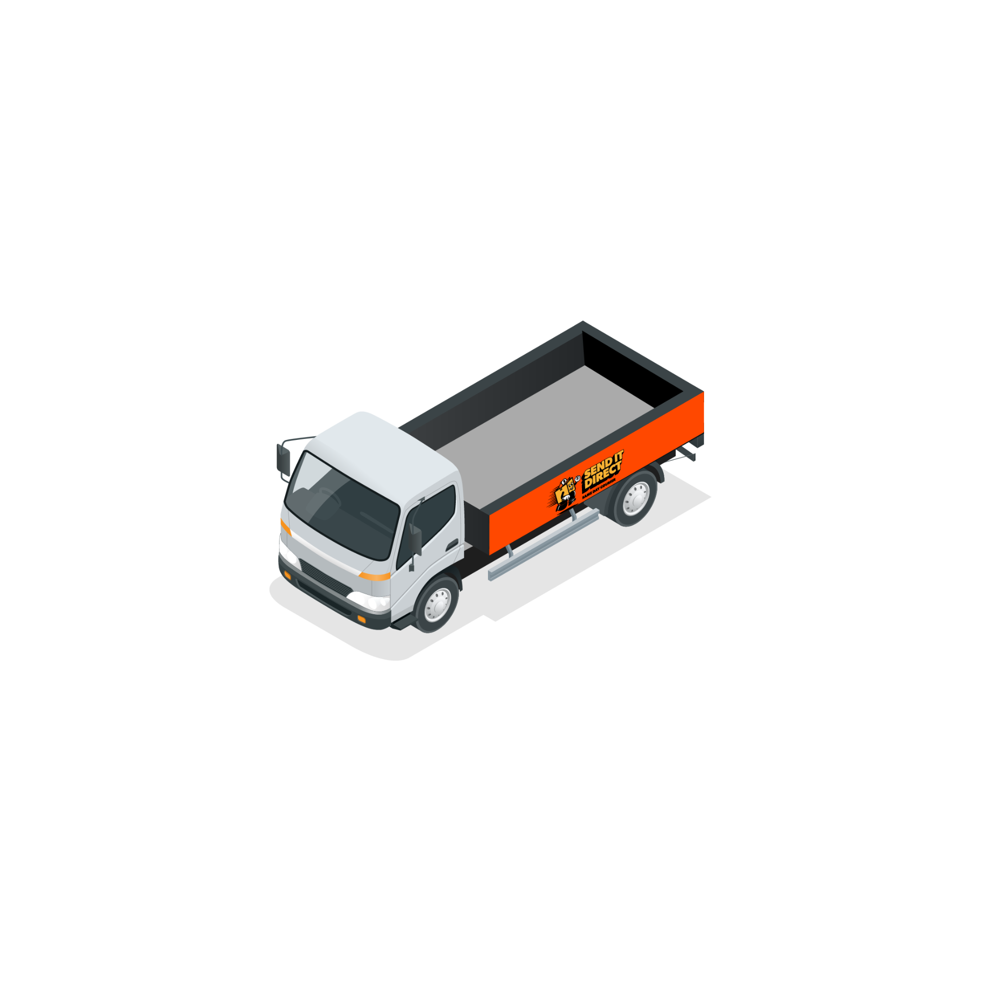 Flatbed / Dropside - Send It Direct fleet vehicle