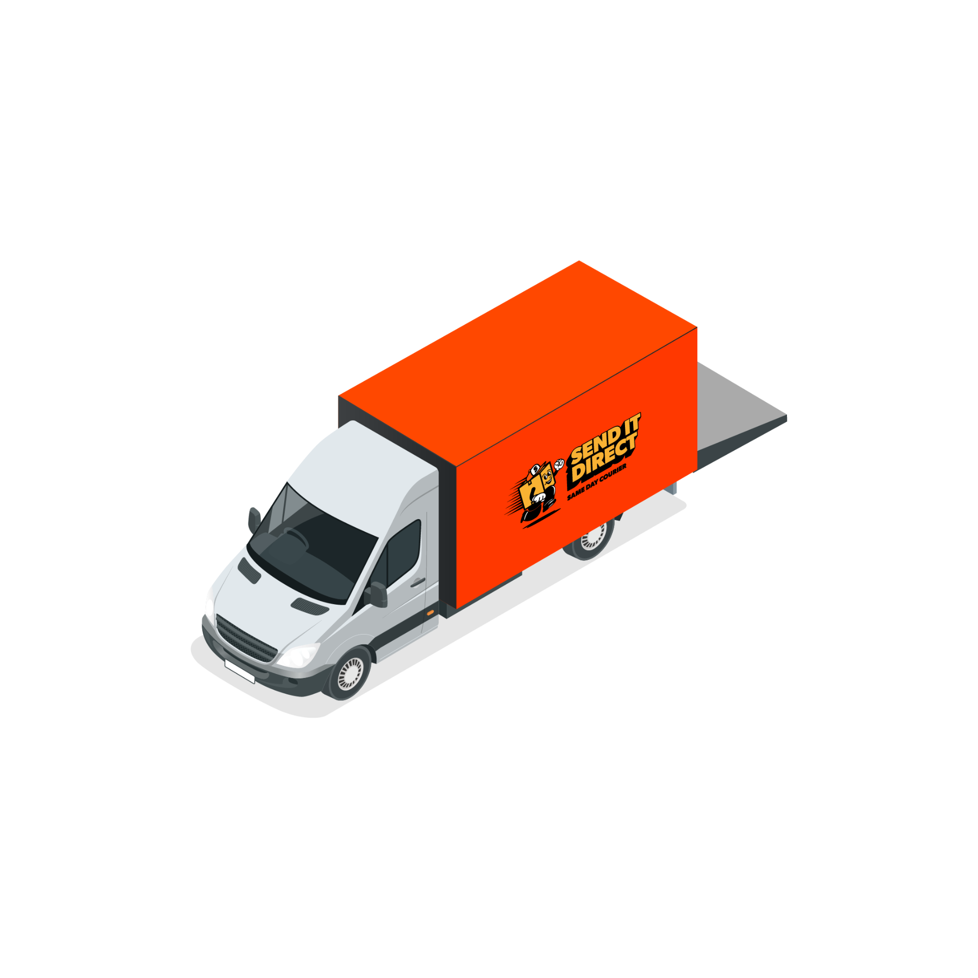 Luton with Tail Lift - Send It Direct fleet vehicle