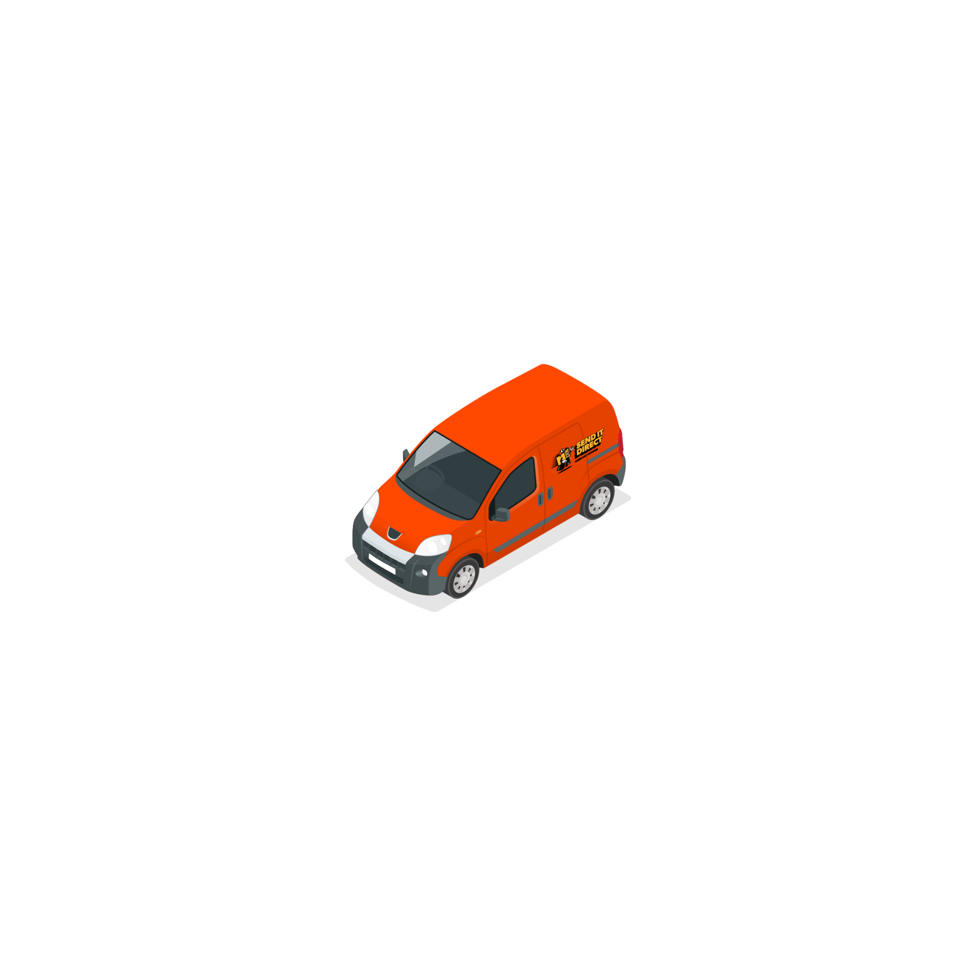Small Van - Send It Direct fleet vehicle
